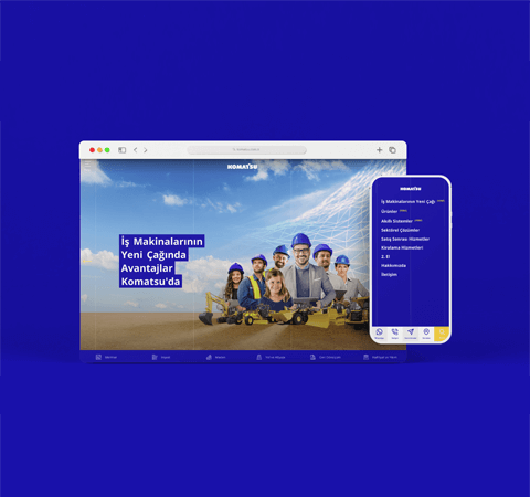 Komatsu Türkiye Web Sitesi