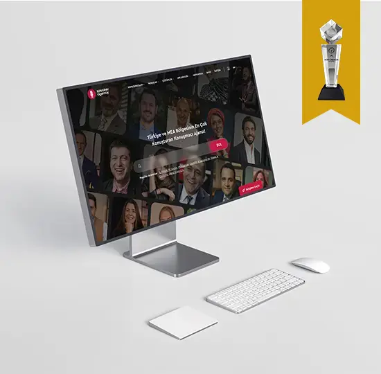 Speaker Agency Web Sitesi & Kurumsal Kimlik