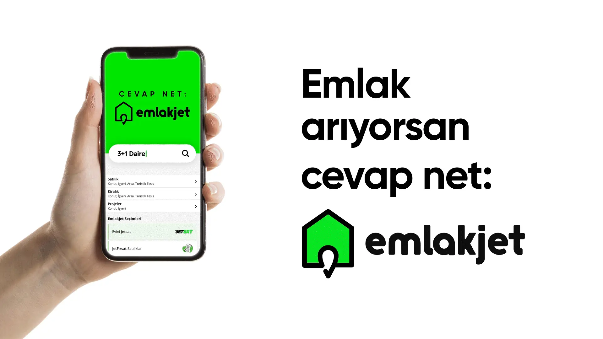 Emlakjet<br>Cevap Net Website Ekran Görüntüsü